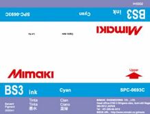 Сольвентные чернила BS3 2000 мл Mimaki SPC-0693C Cyan
