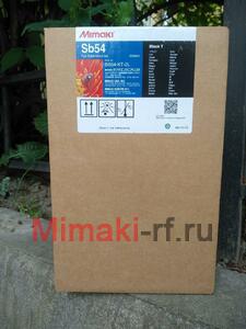 Текстильные чернила SB54 сублимационные 2000 мл Mimaki SB54-K-2L-1 Black