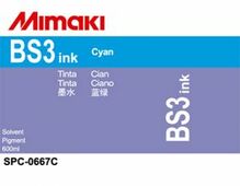 Сольвентные чернила BS3 600 мл Mimaki SPC-0667C Cyan